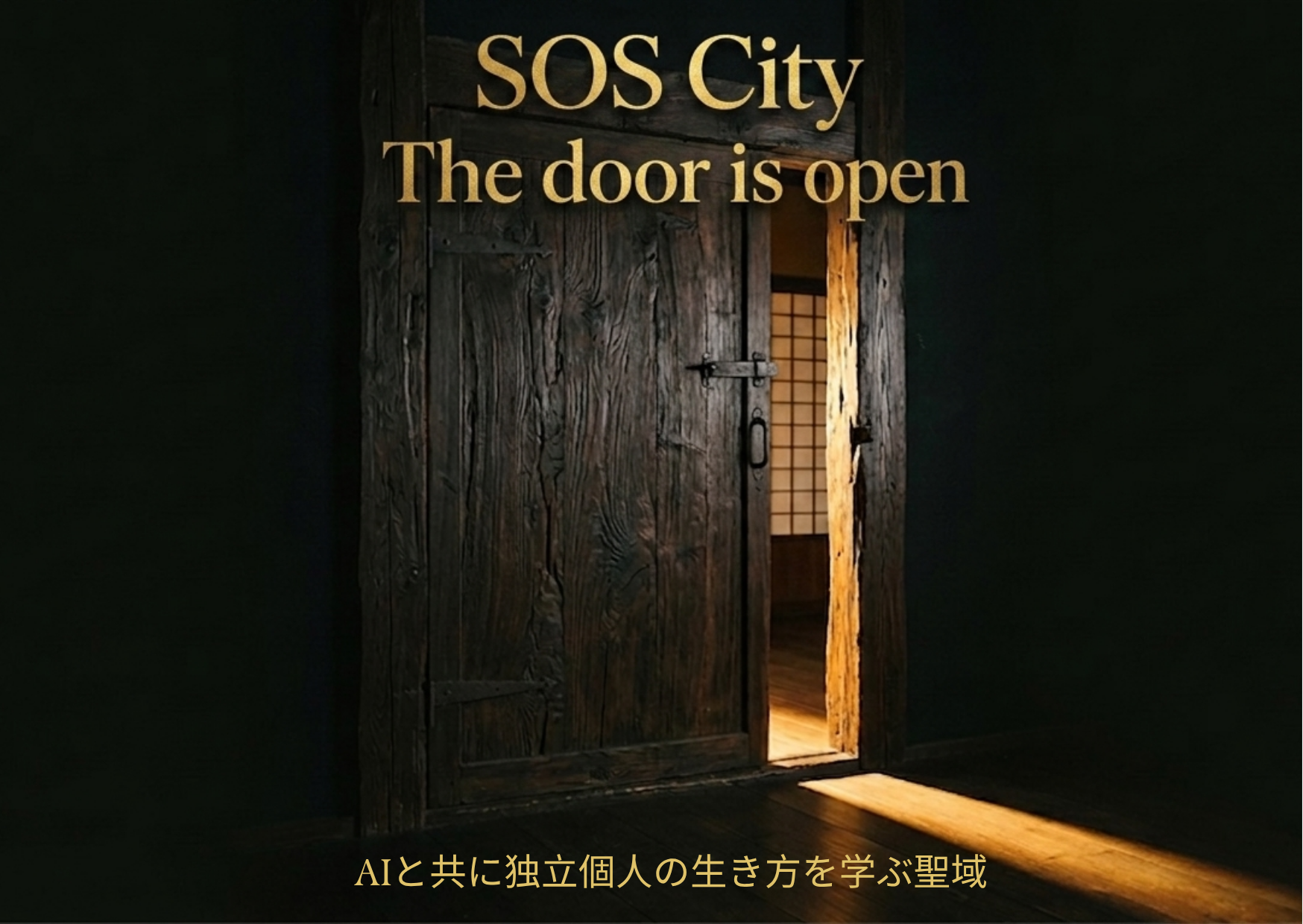 SOS City — The door is open